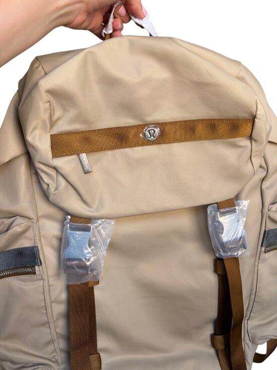 New! Lululemon Wunderlust Backpack 25L Brown Tan Trench main image 9